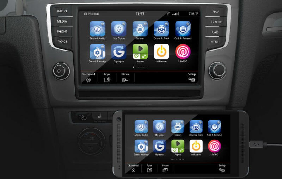 Το 2ης γενιάς σύστημα infotainment matrix στο νέο VW Passat