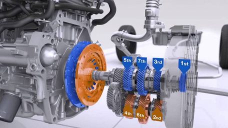 Πάντρεμα εξελιγμένου διπλού συμπλέκτη με υβριδικό μοτέρ