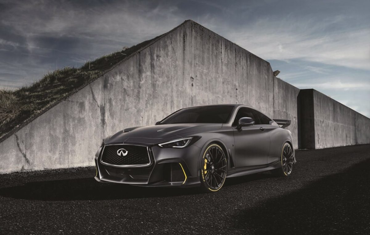 INFINITI Project Black S: Με τεχνολογία μηχανοκίνητου αθλητισμού.