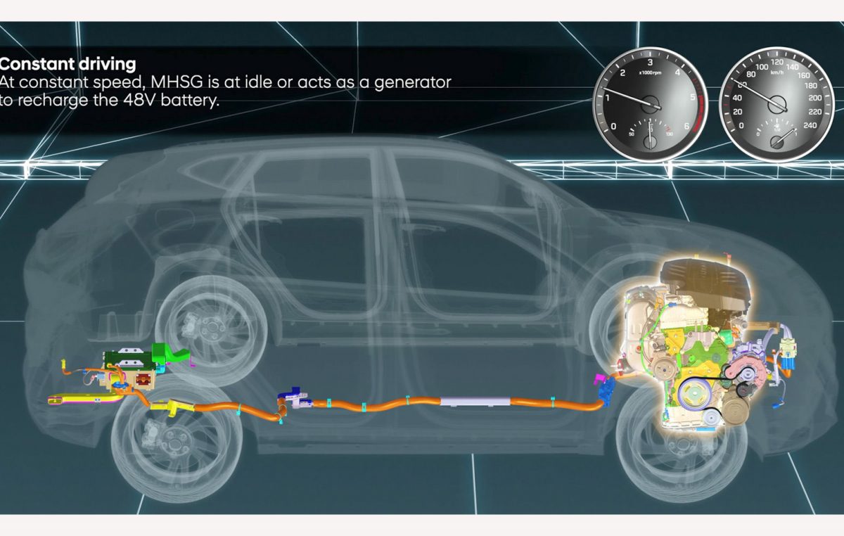 Δείτε πως λειτουργεί το ήπιο υβριδικό σύστημα στο καινούργιο Hyundai Tucson (video)