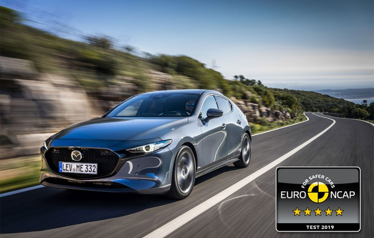 Πεντάστερο σε ασφάλεια και το Mazda3! (video από τα crash test)