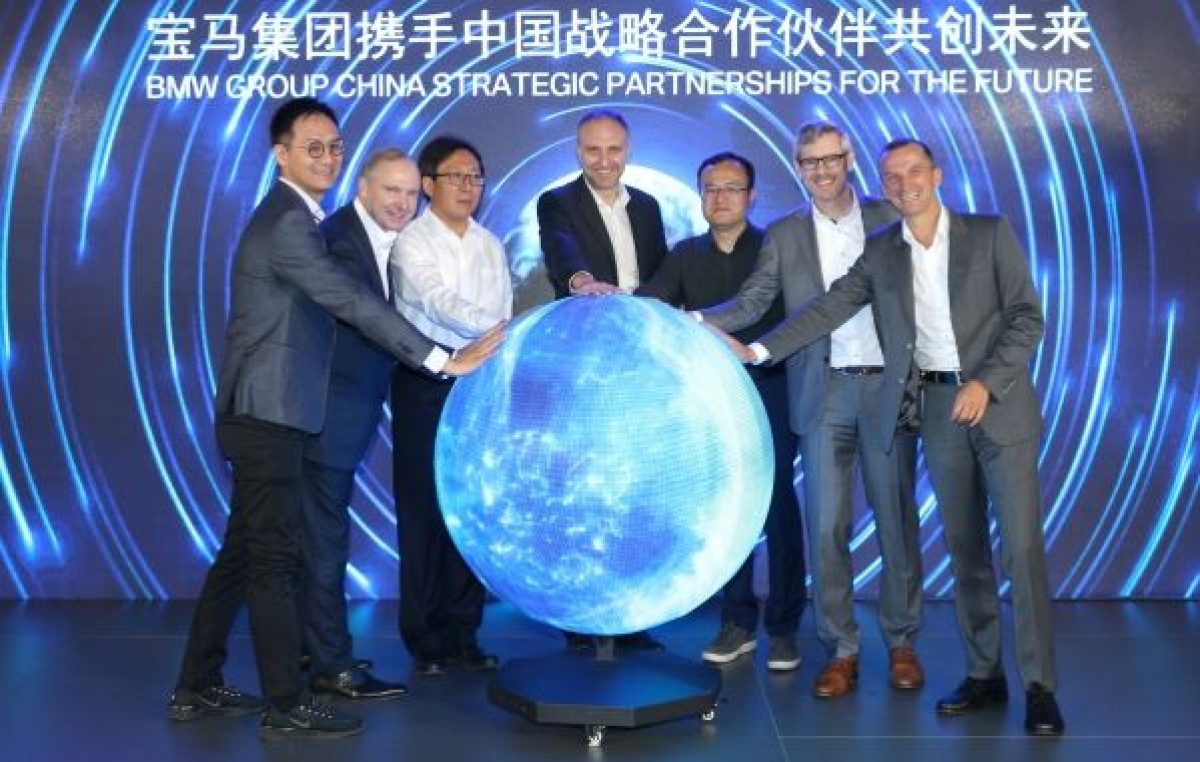 Το BMW Group ενώνει τις δυνάμεις του με την Tencent