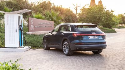 AUDI e-tron, Ταξίδι 436 χιλιομέτρων με μια φόρτιση