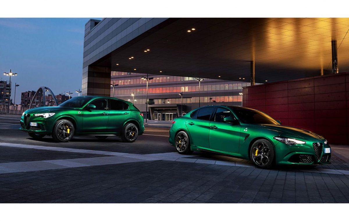 Alfa Romeo Giulia και Stelvio Quadrifoglioμε  V6 Bi-Turbo κινητήρα απόδοσης 510 ίππων