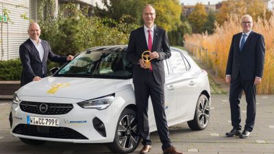 Το Νέο Ηλεκτρικό Opel Corsa-e Κέρδισε το “Χρυσό Τιμόνι 2020”