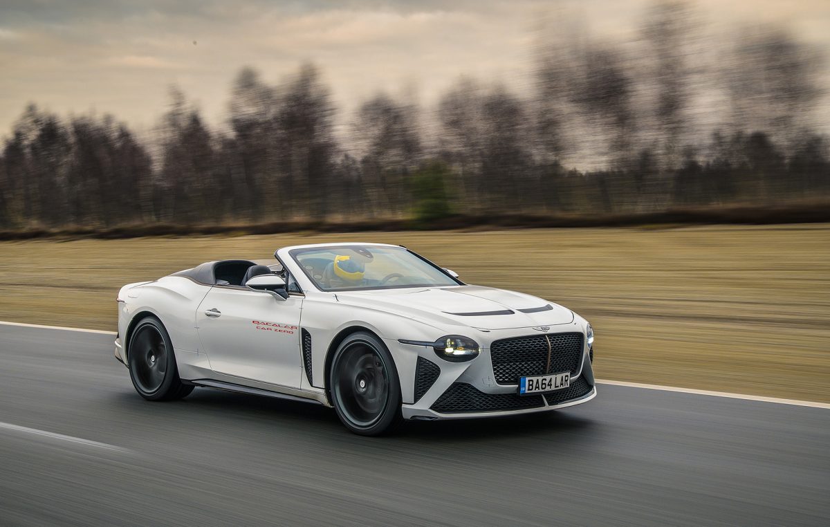 H νέα Bentley Bacalar μπαίνει στο τελικό στάδιο δοκιμών σε πραγματικές συνθήκες