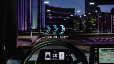 Η Volkswagen καλωσορίζει το μέλλον: head-up display επαυξημένης πραγματικότητας