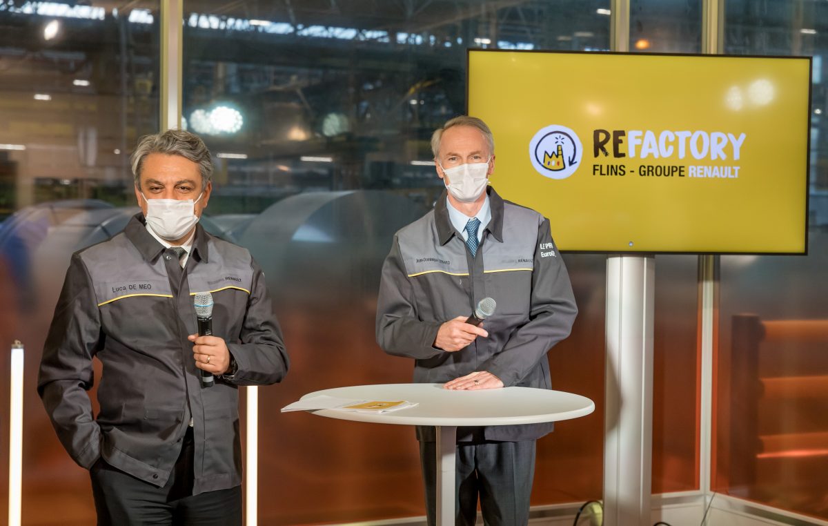 Το Groupe Renault δημιουργεί το 1ο ευρωπαϊκό εργοστάσιο κυκλικής οικονομίας της κινητικότητας