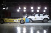 Το αμιγώς ηλεκτρικό C40 Recharge συνεχίζει το σερί της Volvo Cars, κατακτώντας πέντε αστέρια στις δοκιμές ασφαλείας του Euro NCAP