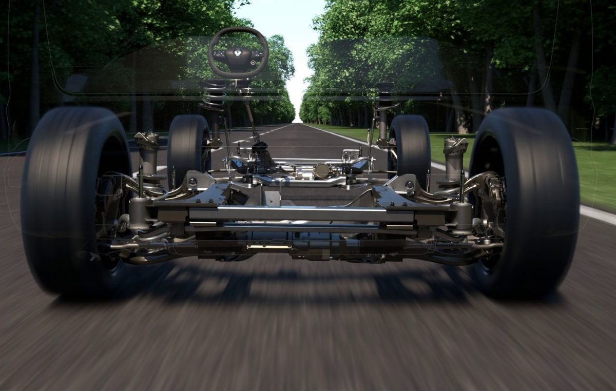 RENAULT AUSTRAL, με σύστημα τετραδιεύθυνσης «4CONTROL»