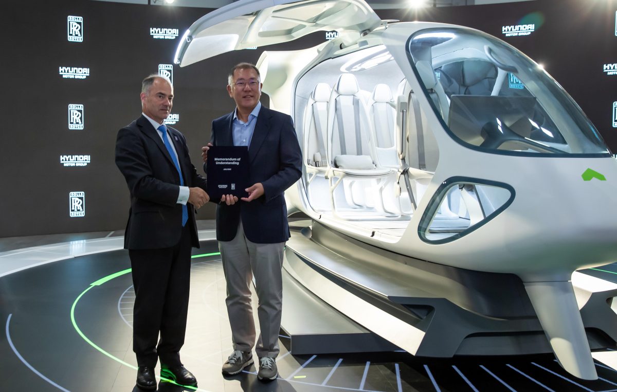ROLLS-ROYCE & HYUNDAI χαράζουν τον δρόμο των αερομεταφορών με ηλεκτροκίνηση και κυψέλες καυσίμου υδρογόνου