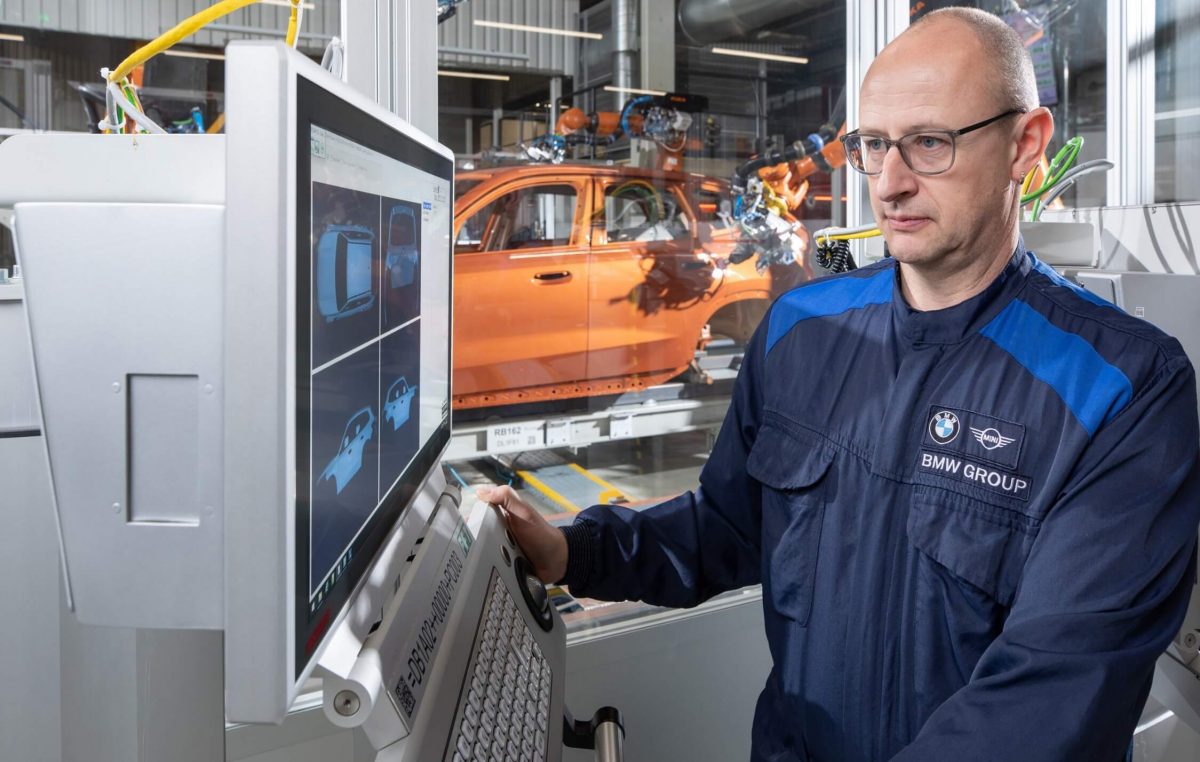 Αυτοματοποημένη διαδικασία βαφής για τη BMW τριών σταδίων 