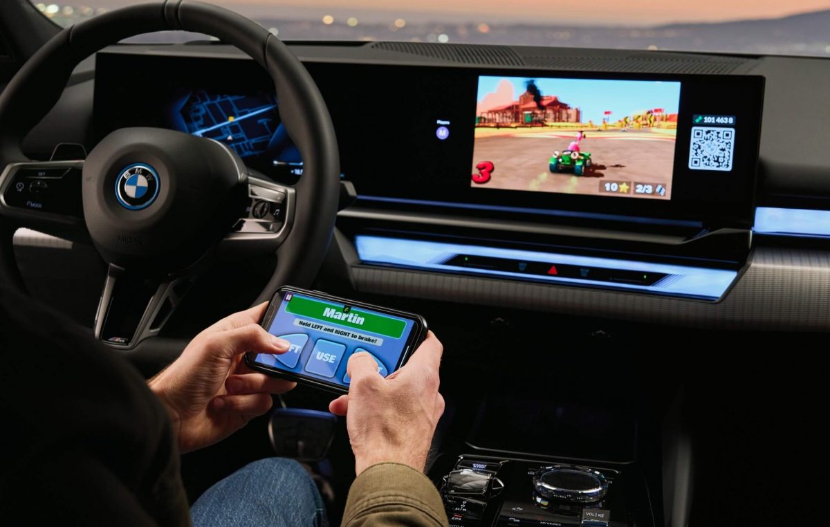 Πλατφόρμα παιχνιδιών Airconsole στη νέα BMW Σειρά 5
