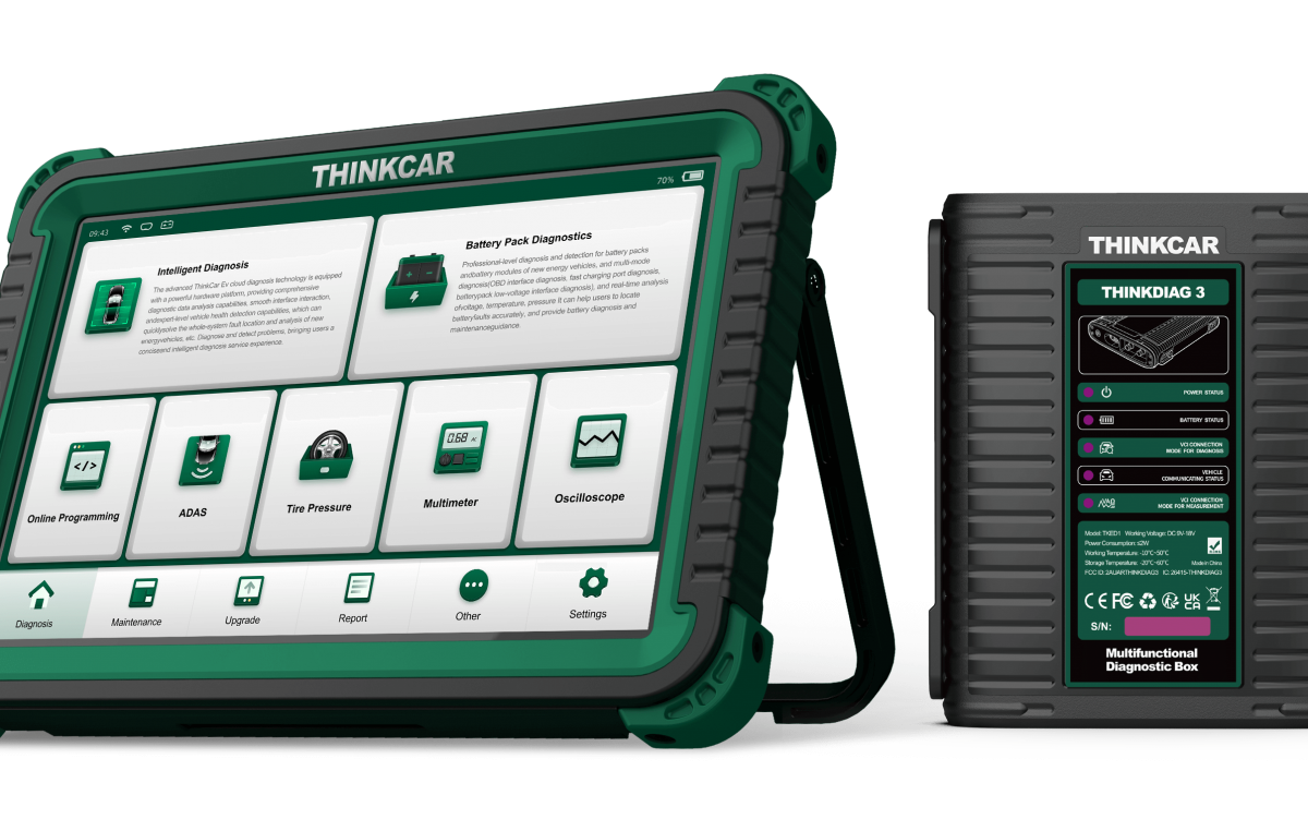 Nέα σειρά διαγνωστικών εργαλείων Clean Energy Electric Vehicle Diagnostics από την DigiParts και τη THINKCAR