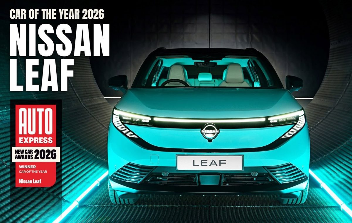 Το νέο Nissan LEAF κατακτά τον τίτλο «Car of the Year 2026» από το Auto Express